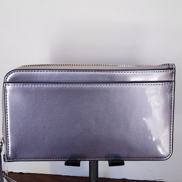 Kate Spade Shimmering Silver Wristlet - Picture 8 of 8